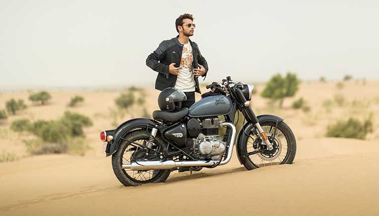 Royal Enfield Classic 350 S - Pure Black, 1-Channel ABS