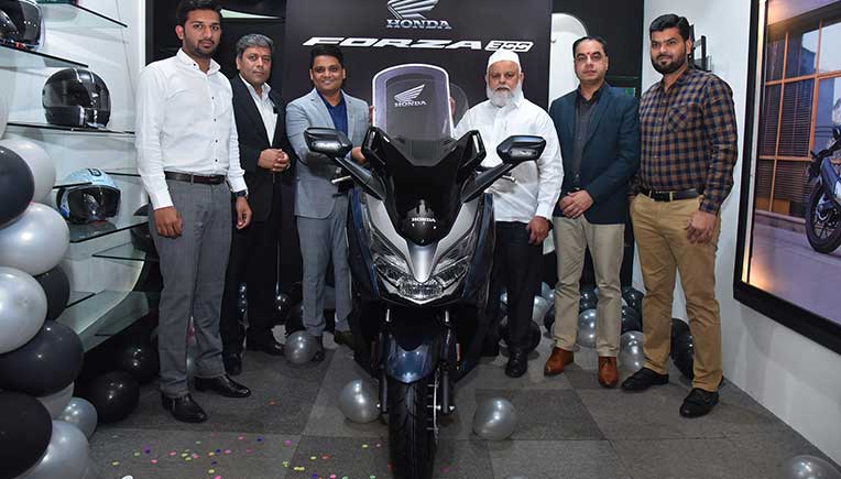Honda All New Forza 350 Motorcycles Editorial Image - Image of