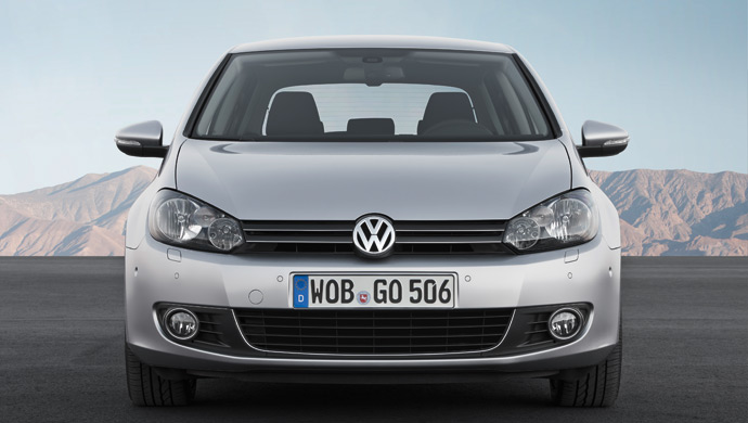 Sixth generation Volkswagen Golf: Pic courtesy Volkswagen