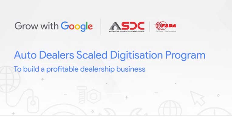 ASDC, FADA join hands with Google to lead industry’s Digital Transformation