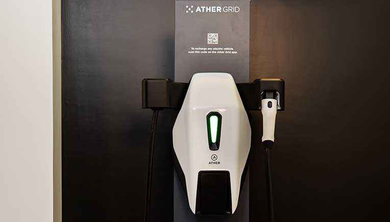 Ather Energy launches the largest charging infrastructure network in an Indian city
