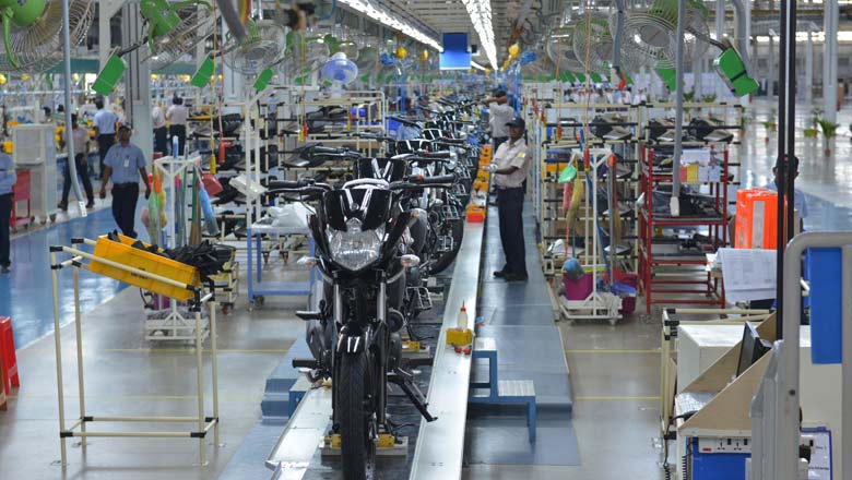 Yamaha factory in Chennai; Pic for representation purpose only