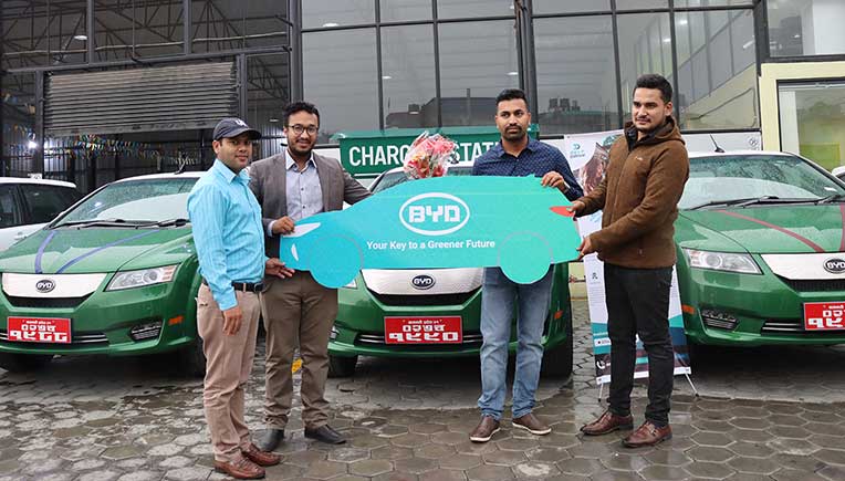 BYD, Cimex sign deal for 50 units of e6 electric car in Nepal