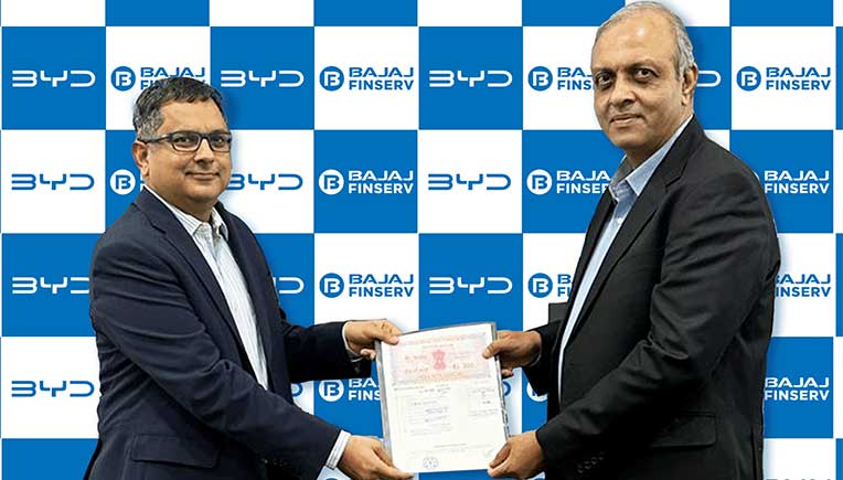 Sanjay Gopalakrishnan, Sr. VP - Electric PV Business - BYD India and Sidhaant Dadwal, President SME and Auto, Bajaj Finance
