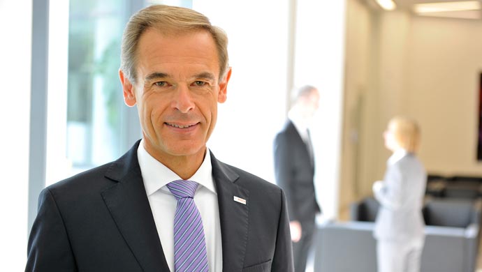 Dr. Volkmar Denner, chairman of the Bosch board of management