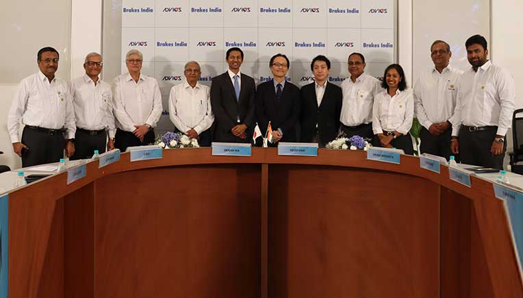 Brakes India, ADVICS join hands for advanced braking products in India