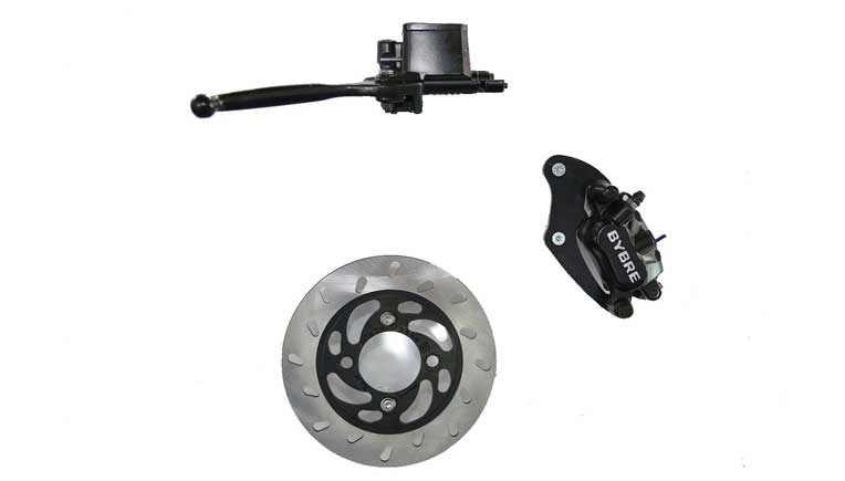 front brake system for scooter