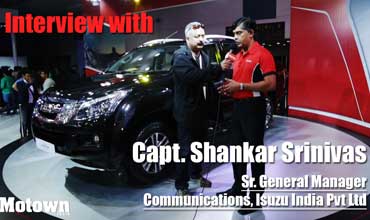 Capt Shankar Srinivas - Sr. GM, Communications, Isuzu Motors India Pvt Ltd