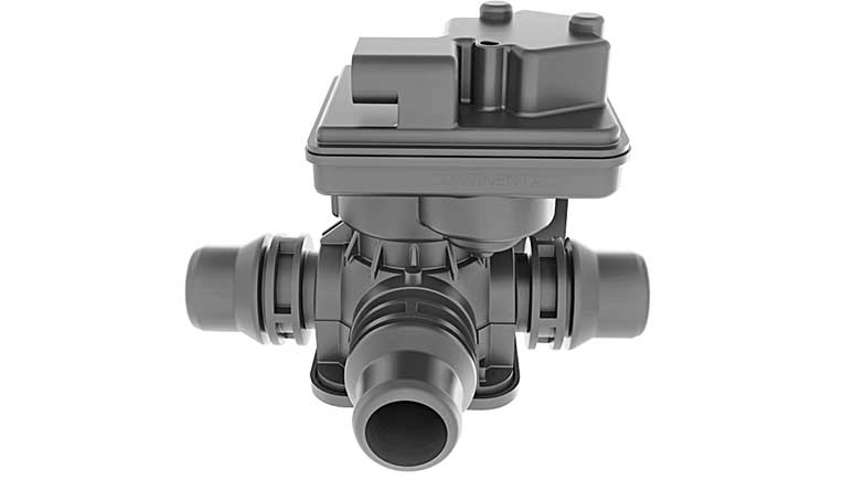 New are the Coolant Flow Control Valves (CFCV) that serve to flexibly switch heating and coolant circuits