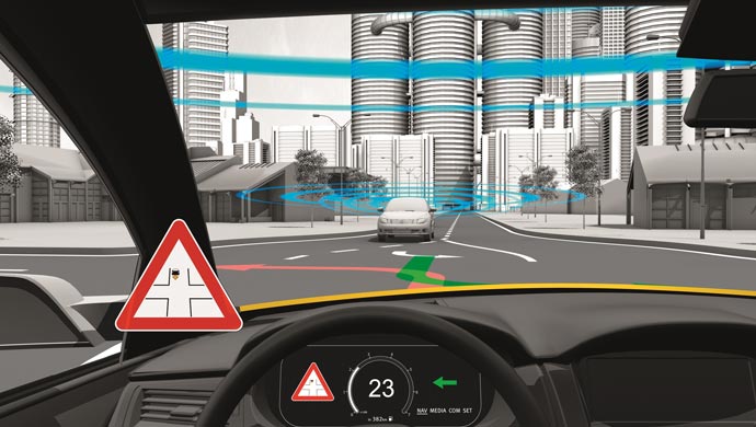 Left-turn Assist based on Vehicle-to-X (V2X) technology