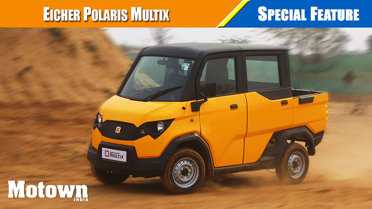 Eicher Polaris Multix MX  - Find out more in our first drive review of the Eicher Polaris Multix MX where we test drive the vehicle and tell you what is good and what is not. 