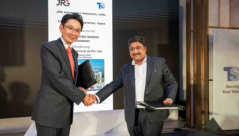 JRG Automotive Industries India, Takagi Seiko Corporation announce JV 