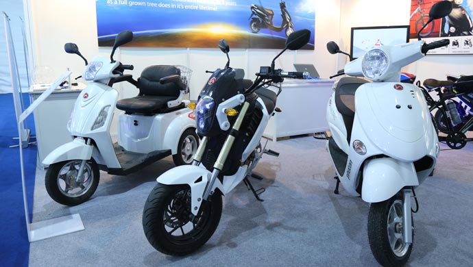 Electric vehicles will get a boost; File photo of Hero Electric vehicles