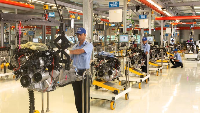 The new Force Motors plant in Chennai for BMW engines