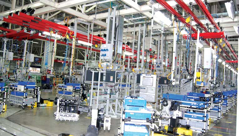 Engine plant in Talegaon File Picture