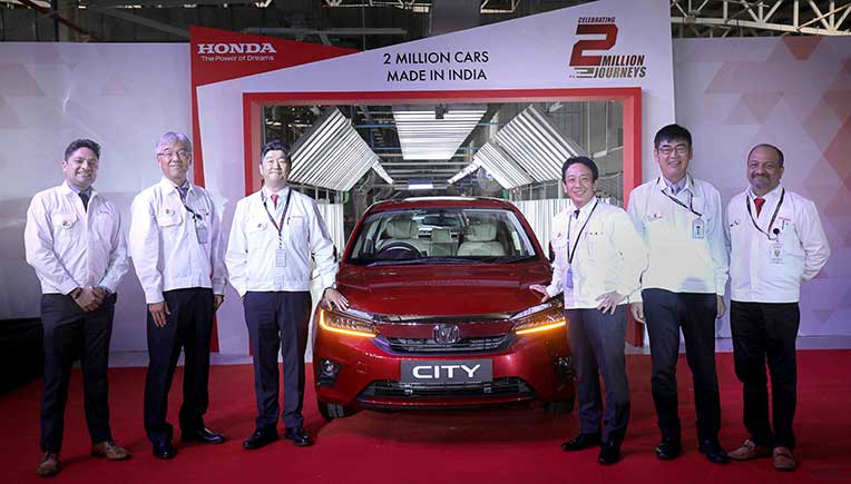 Honda Cars India reaches 2 million production milestone in India 