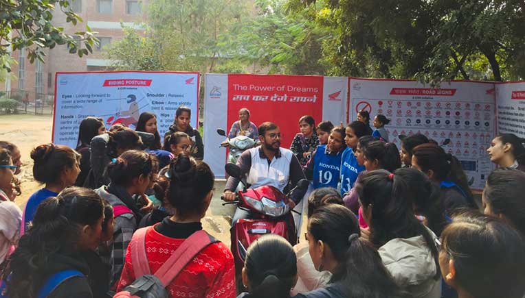 Honda’s National Road Safety Awareness Campaign for college students reaches Delhi