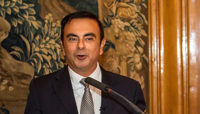 Carlos Ghosn file picture, courtesy Nissan Motor Co.