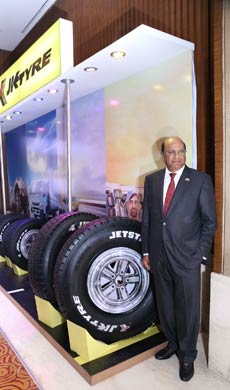 Dr. Raghupati Singhania, Chairman & Managing Director of JK Tyre