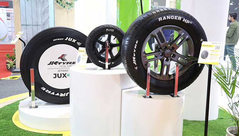 JK Tyre showcases future-ready products at Bharat Mobility Global Expo 2024