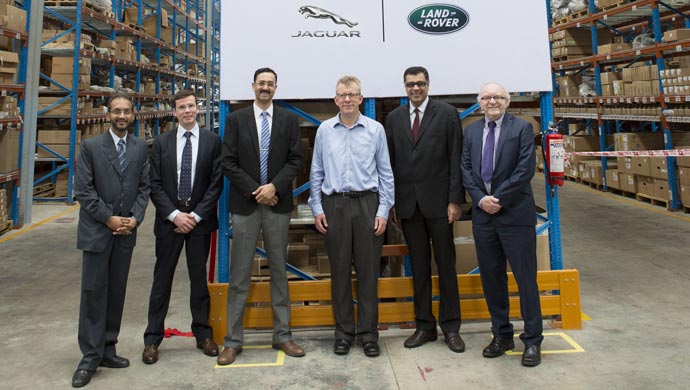 jlr officials are the JLR parts distribution centre