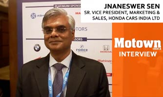 Jnaneswer Sen at the 2017 57th SIAM Annual Convention - Sr. VP Marketing & Sales, Honda Cars India Ltd.