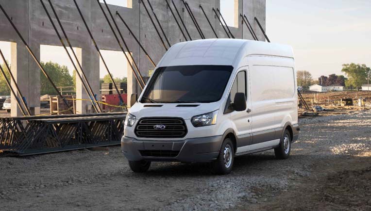 A Ford transit vehicle; For representation purpose only