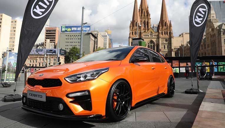 Kia Motors Corporation has supplied a fleet of vehicles for the Australian Open 2019