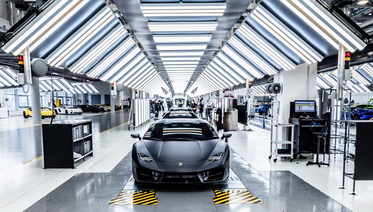 Lamborghini plant
