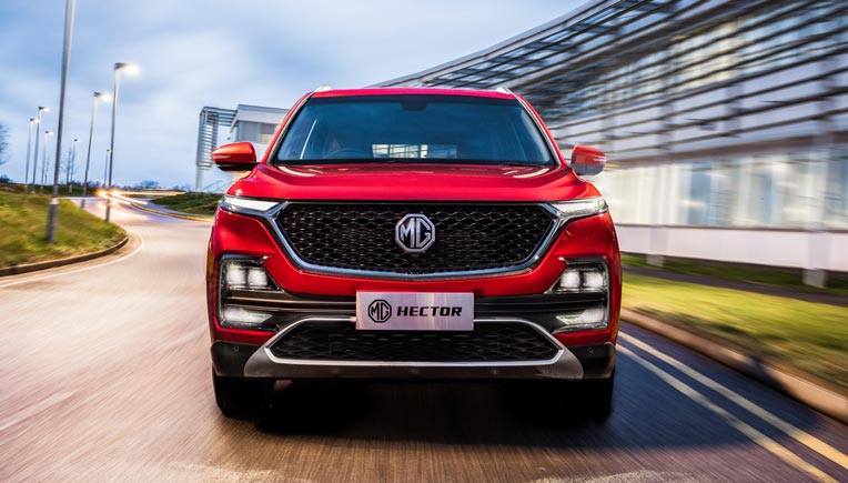 MG Motor India unveils internet car technology for MG Hector