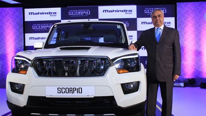 Shah at the recent launch of the new Mahindra Scorpio in New Delhi
