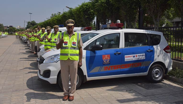 Suzuki Handed over 35 vehicles to Haryana Police under its CSR initiative 