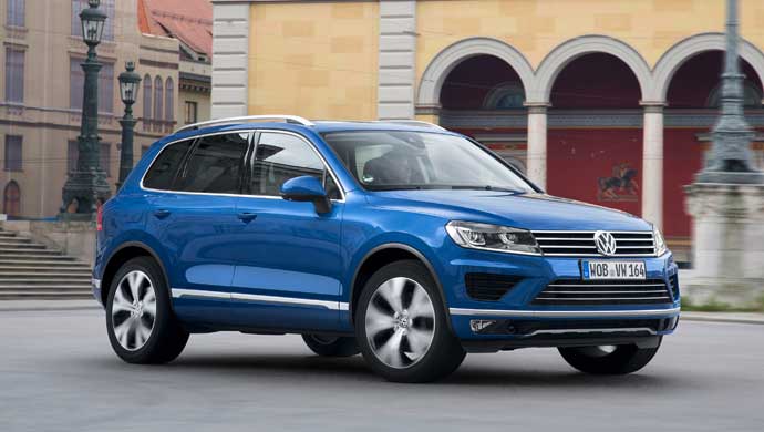 Volkswagen Touareg; Picture for representation purpose only