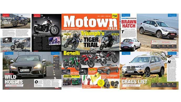 April 2015 issue of Motown India