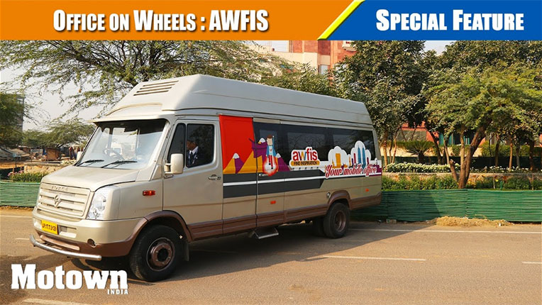 Office on wheels: Awfis  - Roy P Tharyan takes a look at a new office on wheels concept that goes by the name of Awfis. 