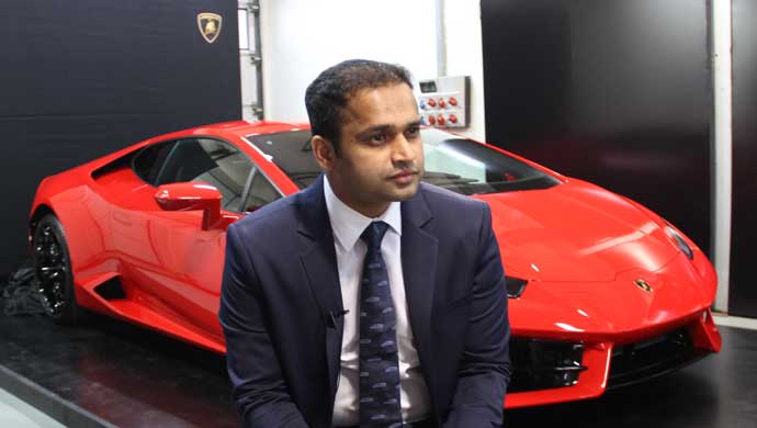 Pawan Shetty,  Head Operations, Lamborghini India