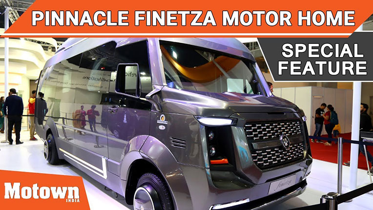 Pinnacle Finetza Motor Home  - Finetza motor home built by Pinnacle Specialty Vehicles. The vehicle comes with all the trappings of a super luxurious home.