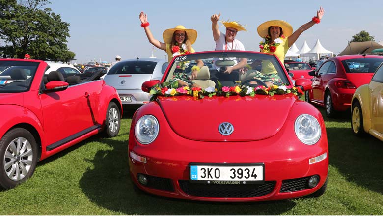 Lots to cheer about; VW Beetle; Pic for representation purpose only