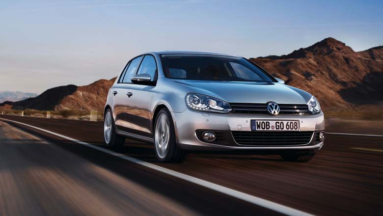 Volkswagen Golf; Pic for representation purpose only; courtesy VW