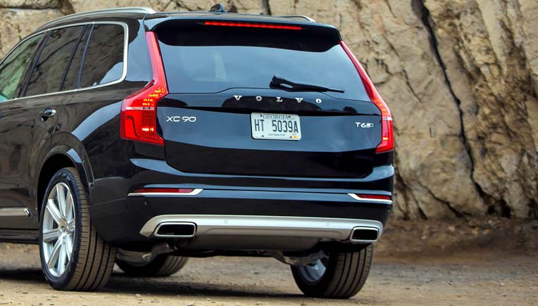 Most upmarket cars with reverse parking cameras and sensors; Pic of Volvo XC90 for representation purpose only