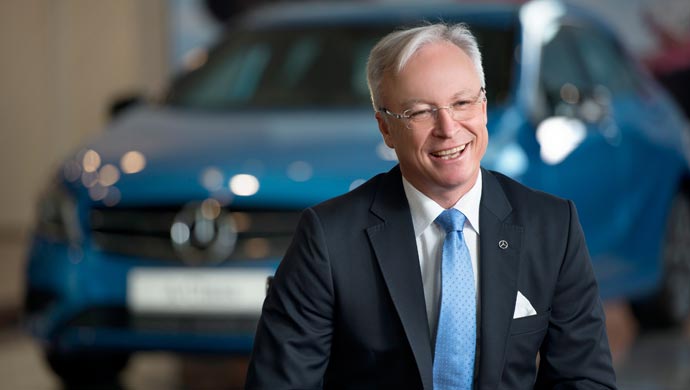 Roland S. Folger is new MD and CEO of Mercedes-Benz India