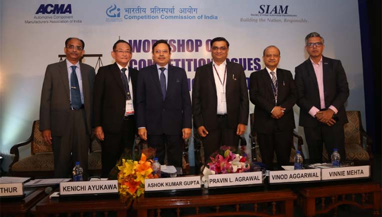 SIAM, CCI, ACMA organise workshop on competition issues in auto industry 