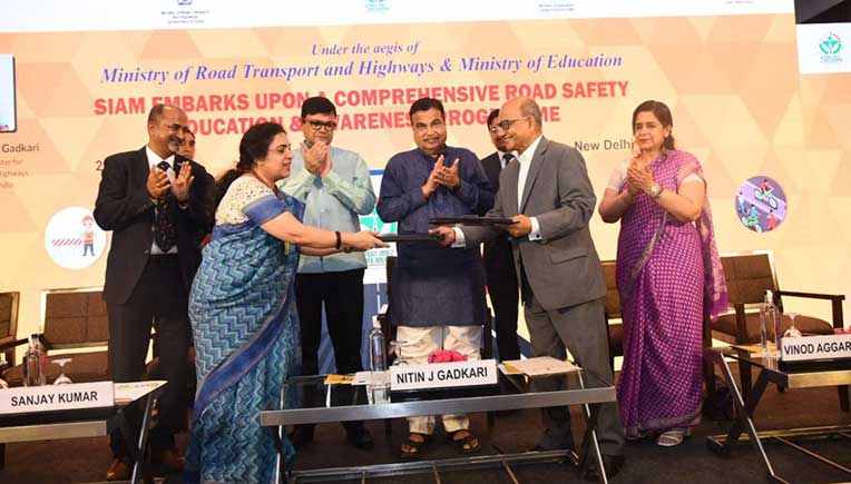 SIAM launches road safety, awareness programme for school children