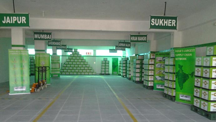 Safexpress warehousing facility at Udaipur