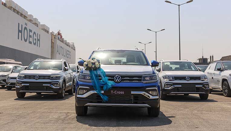 Skoda Auto Volkswagen India commences exports of Volkswagen T-Cross