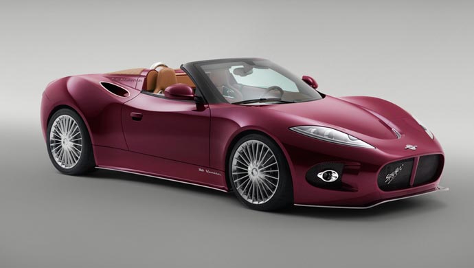Spyker car, for representation purpose only