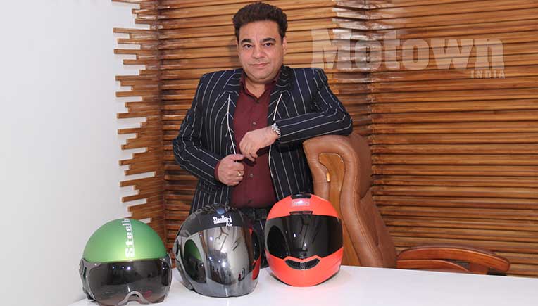 Rajeev Kapur, MD, Steelbird Helmets