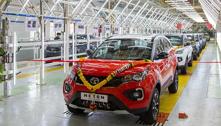 Tata Motors rolls out the 1,50,000th Nexon SUV