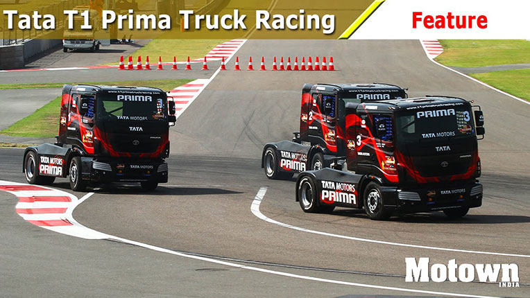 Tata T1 Prima Truck Racing - Tata T1 Prima Truck Racing at the Buddh International Circuit.