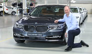 50,000th BMW rolls out of BMW plant in Chennai